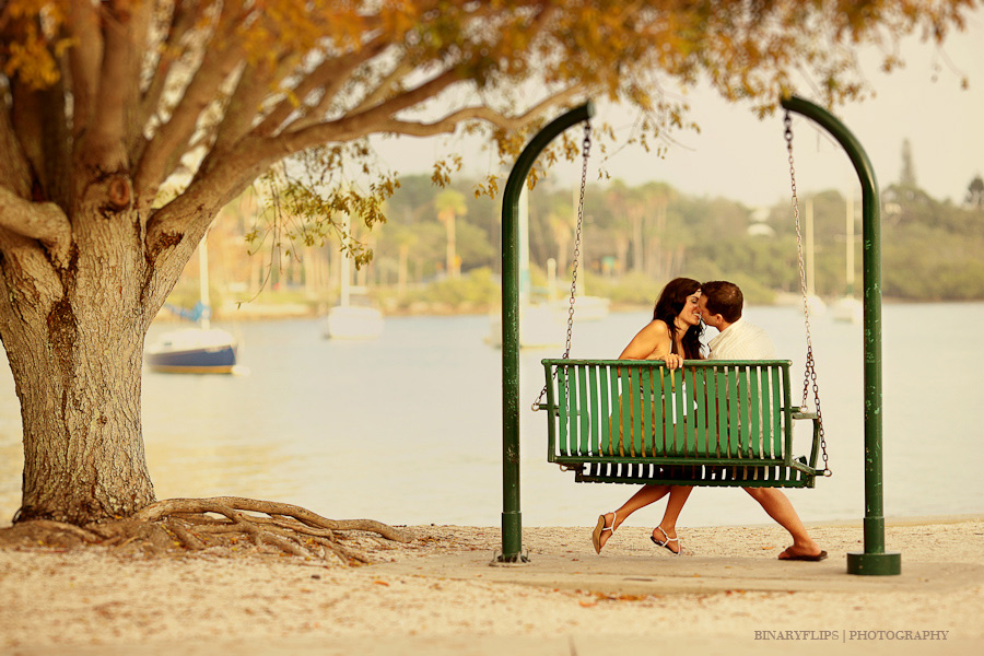 the first swing