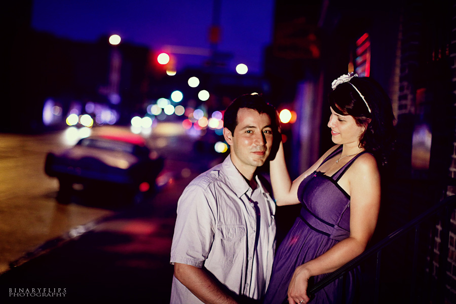 Nicole & Roberto's engagement binaryflips photography new york
