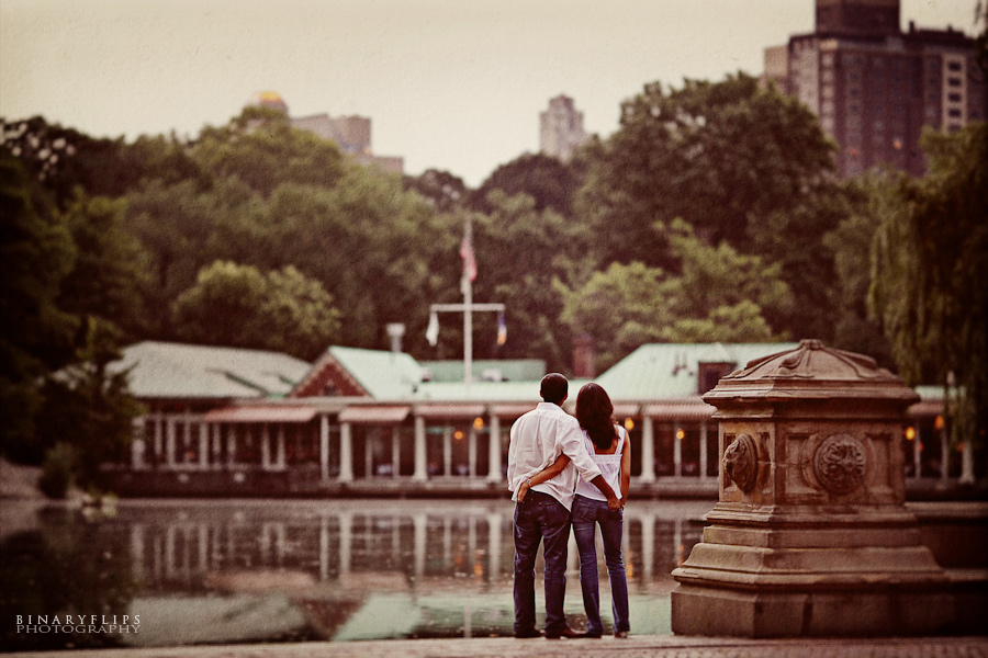 Tipsy & Vishal's New York Engagement Binaryflips