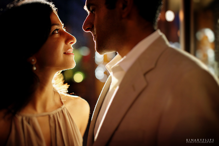 Tipsy & Vishal's New York Engagement Binaryflips