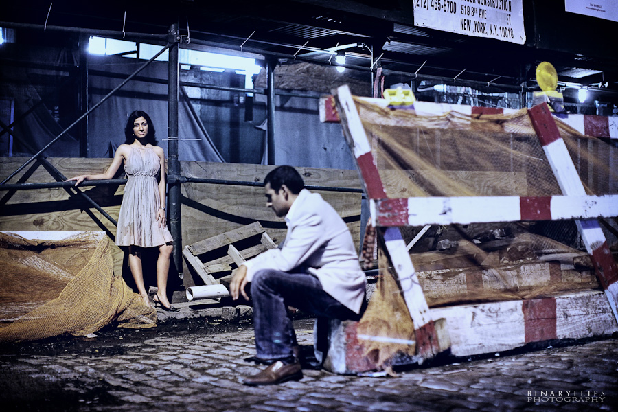 Tipsy & Vishal's New York Engagement Binaryflips