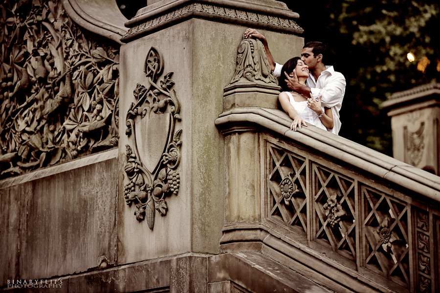 Tipsy & Vishal's New York Engagement Binaryflips