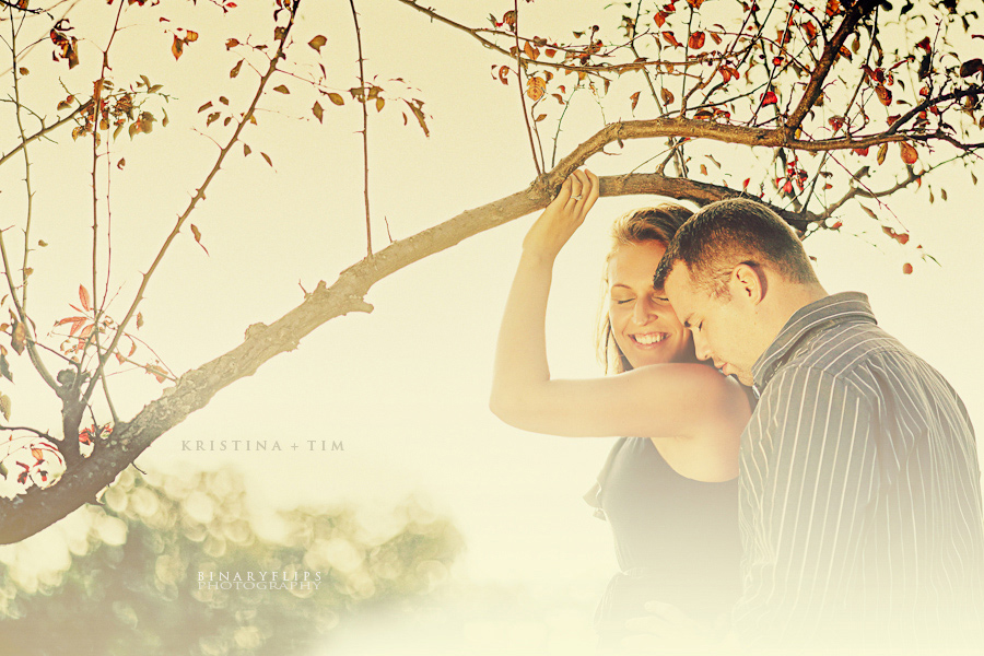 Kristina and Tim's Engagement Binaryflips photography