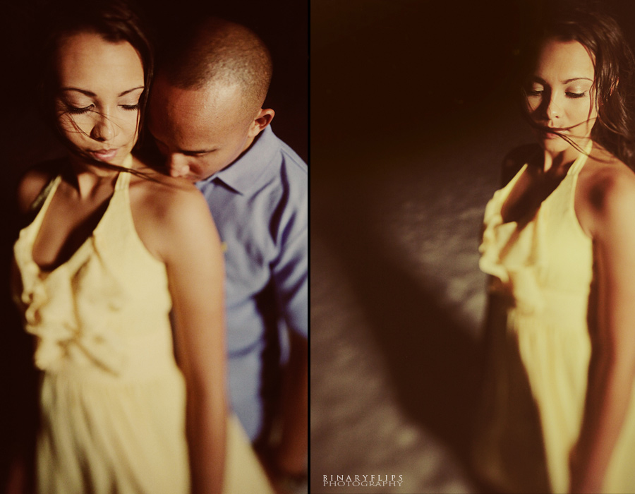 Andrea & Jerome Engagement Orlando Weddings SandPearl Beach